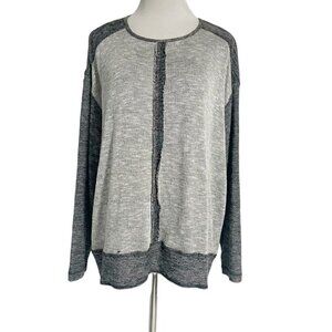 Sno Skins Large  Top Blouse Long Sleeve Lagenlook